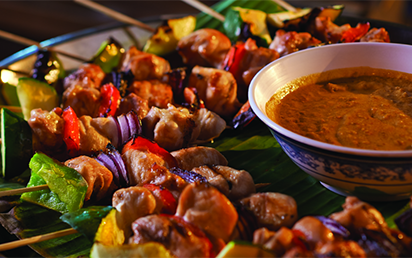 Brochettes sauce Satay